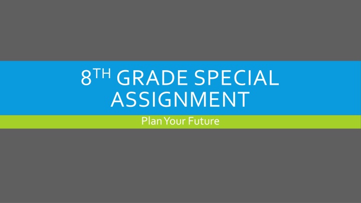 Educational Planning for Future Success in High School