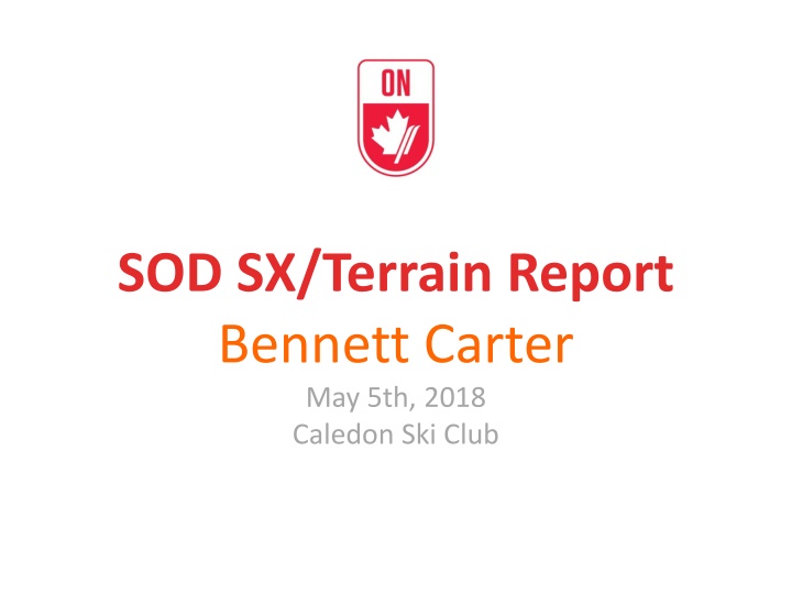 Review and Integration of Terrain in Ski Competitions: A Year in Retrospect