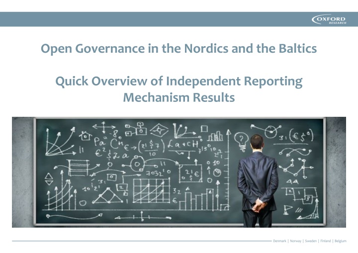 Overview of Open Governance in the Nordic and Baltic Regions