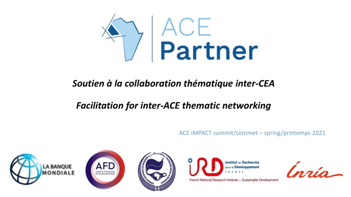 Facilitation for Inter-ACE Thematic Networking at ACE IMPACT Summit Spring 2021