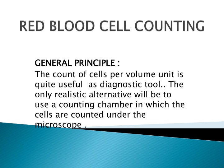 Hemacytometer Cell Counting Procedure