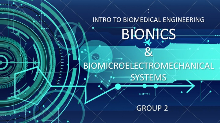 Bionics and Bio-Microelectromechanical Systems in Biomedical Engineering