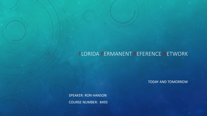 Florida Permanent Reference Network Solutions