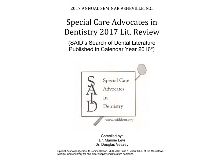 Silver Diamine Fluoride in Dental Care: A Literature Review