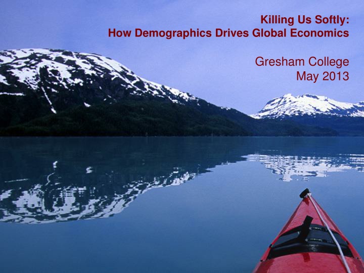 The Impact of Demographics on Global Economics: Trends and Challenges