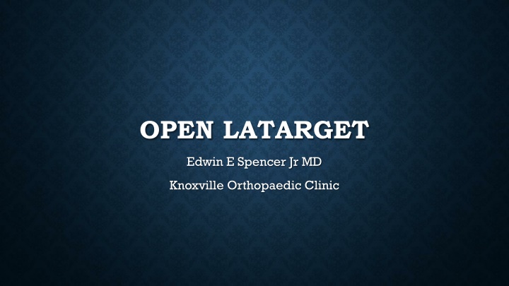 Comprehensive Overview of Latarjet Procedure and Comparison Studies