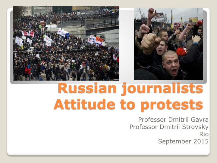 Evolution of Political Protests in Modern Russia: A Historical Overview