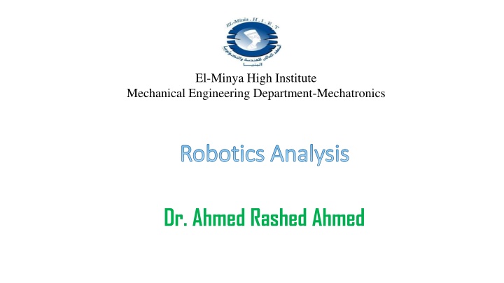 Robotics: Components, Joints, and Manipulators in Mechanical Engineering