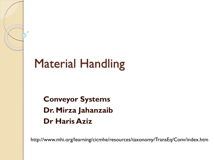 Conveyor Systems for Efficient Material Handling