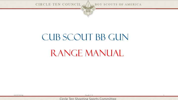 Essential Safety Guidelines for BB Gun Range Activities