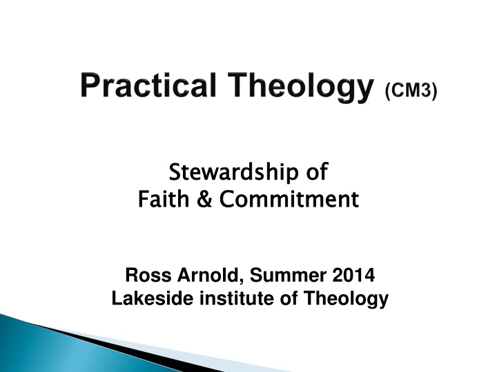 The Essence of Stewardship in Christian Faith