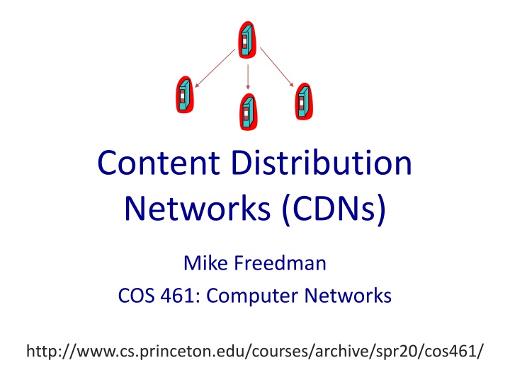 Content Distribution Networks (CDNs) and Efficient Transfer Protocols