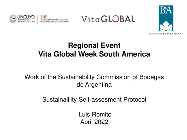Sustainability Initiatives in Argentina's Wine Industry