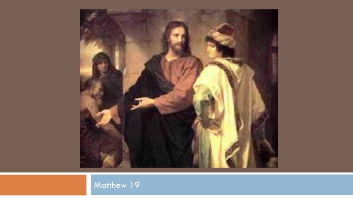 Parables and Spiritual Lessons from Matthew