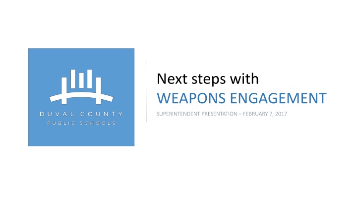 Addressing Weapons Engagement Trends in School Communities