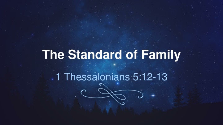 The Standard of Family in Biblical Leadership