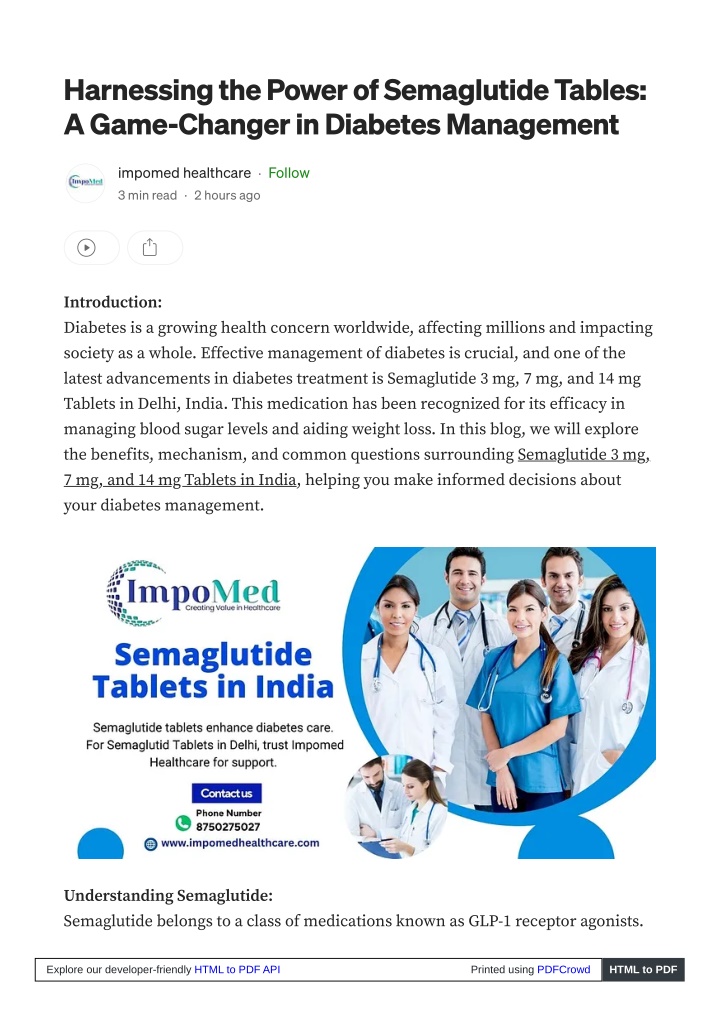 harnessing the power of semaglutide tables a game n.w