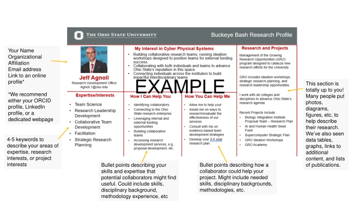 Buckeye Bash Research Profile
