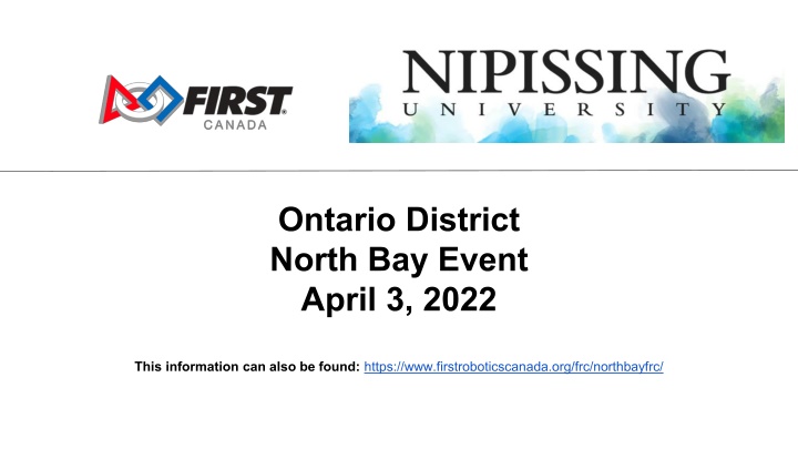 2022 North Bay Event - Safety at Nipissing University