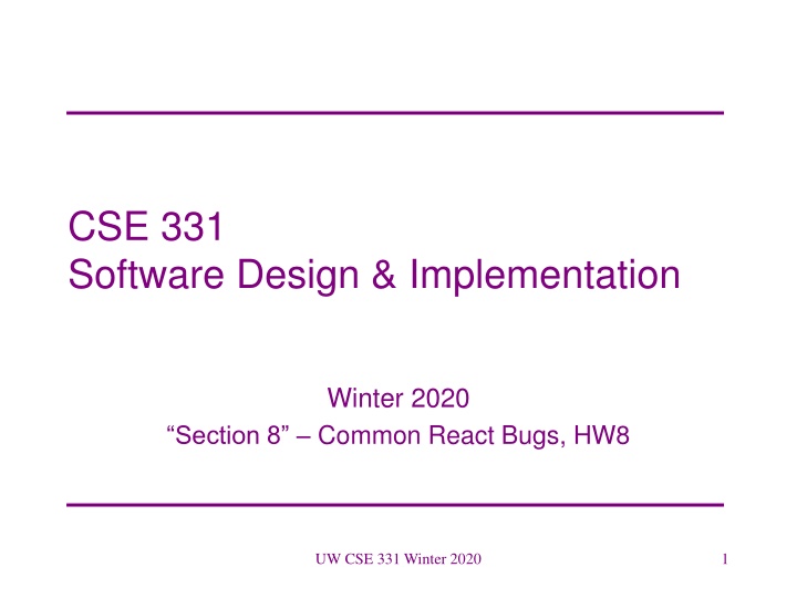 Troubleshooting Common React Bugs in Software Design & Implementation