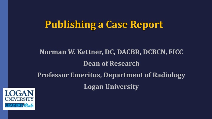 Guide to Publishing a Case Report in Healthcare