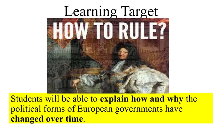 Evolution of European Governments: Historical Changes and Challenges