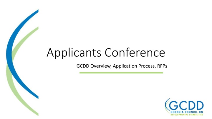 Georgia Council on Developmental Disabilities Grant Program Overview