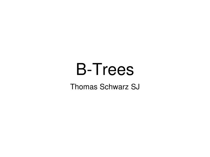 B-Trees: A Comprehensive Guide