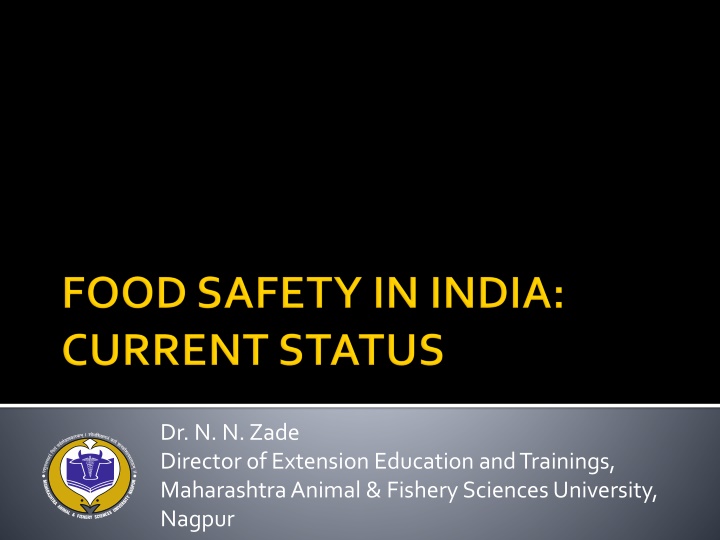 Food Safety Challenges in a Changing World
