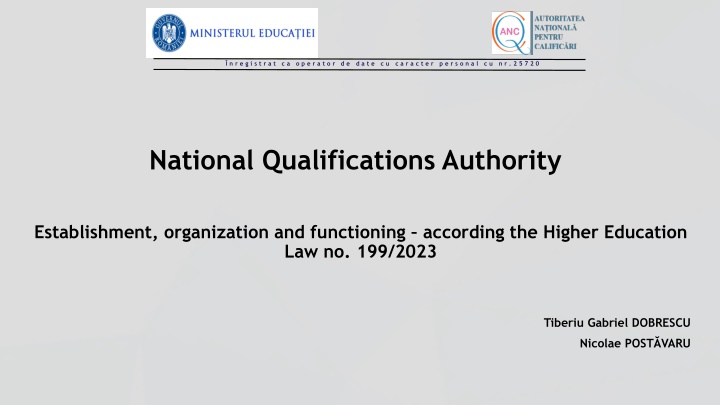 Responsibilities and Organizations in Higher Education Law