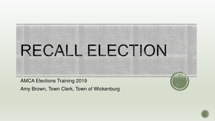 Recall Process in Arizona