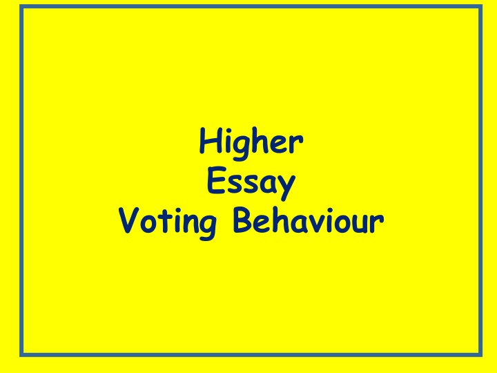 Factors Influencing Voting Behavior: A Comprehensive Analysis