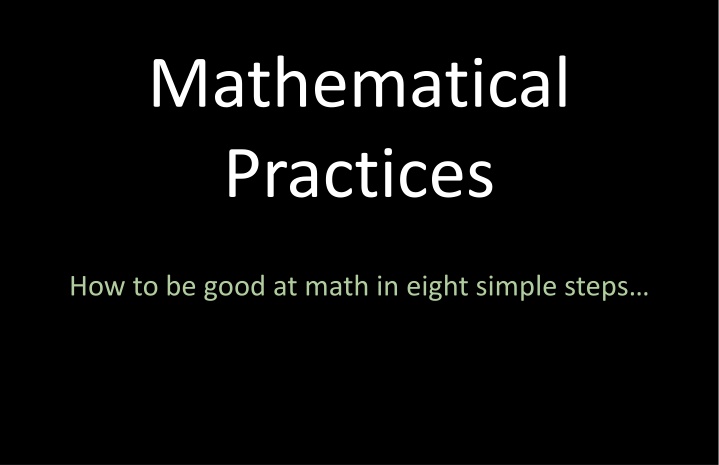 8 Simple Steps to Improve Your Math Skills
