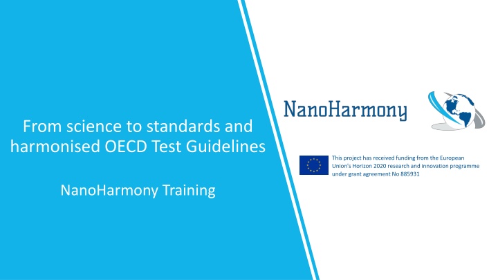 NanoHarmony Training: Standards and OECD Guidelines Overview