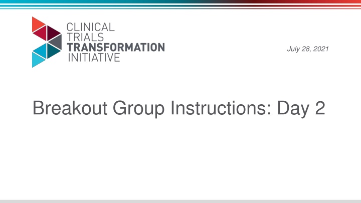 Breakout Group Instructions & Case Example on Atopic Dermatitis