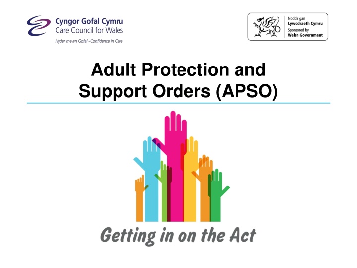 Adult Protection and Support Orders (APSO) in Wales