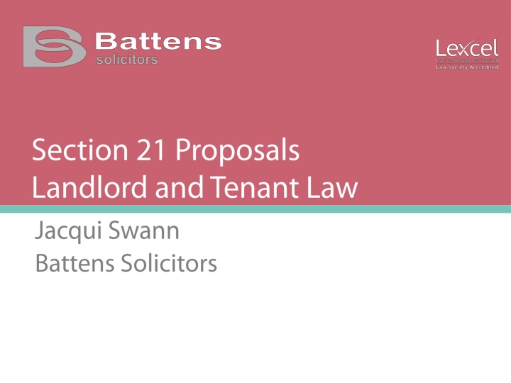 Section 21 of the Housing Act 1988