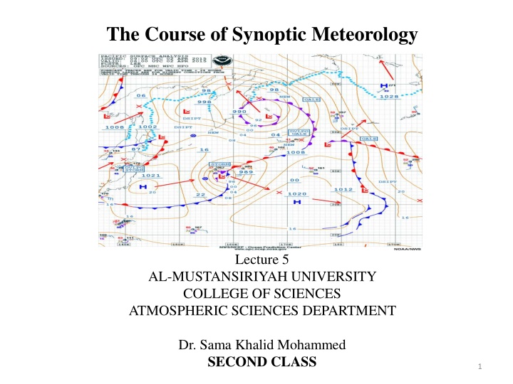 Air Masses in Synoptic Meteorology
