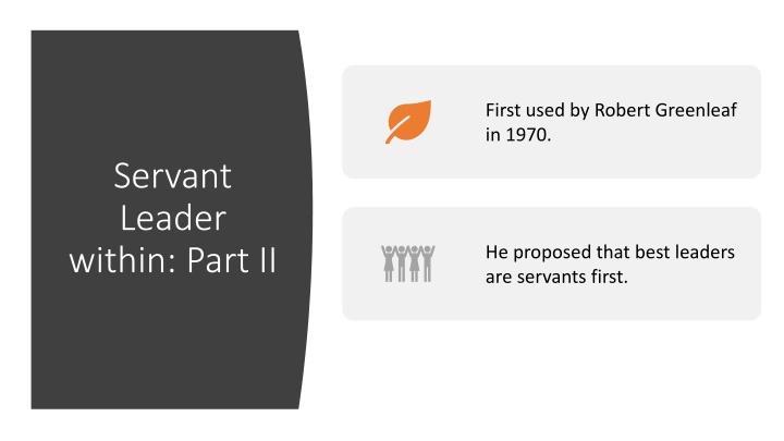 Servant Leadership: A Path to Effective Leadership