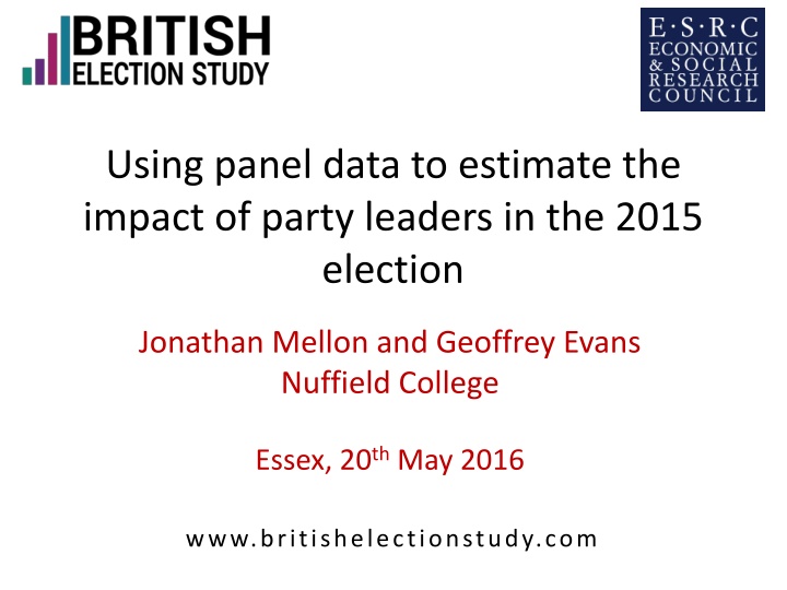 The Impact of Party Leaders in the 2015 Election