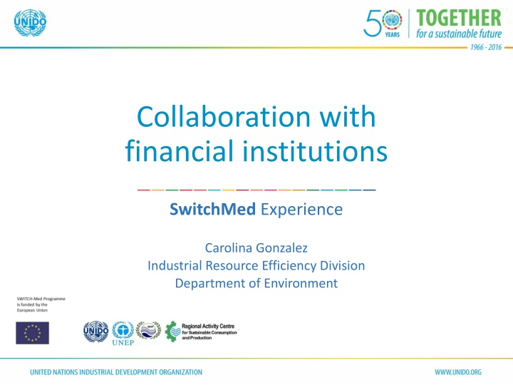 Promoting Sustainable Consumption and Production in the Mediterranean Region