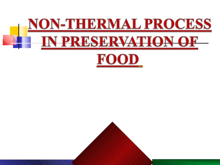 Innovations in Non-Thermal Food Processing Techniques