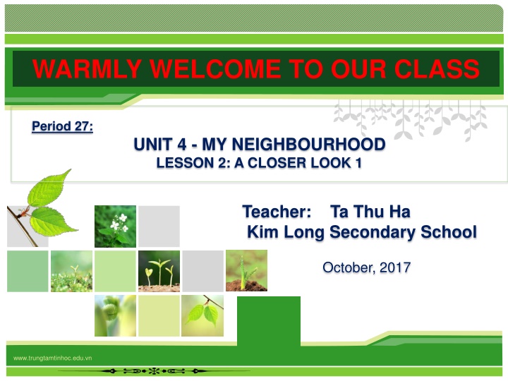 My Neighbourhood: Vocabulary, Opposites, and Questions