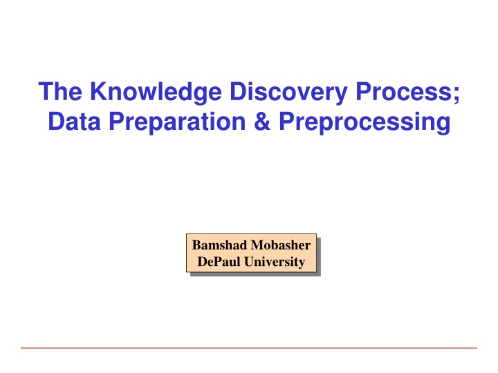 Data Preprocessing: Enhancing Data Quality for Effective Knowledge Discovery