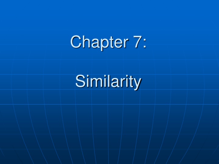 Ratios and Proportions in Chapter 7