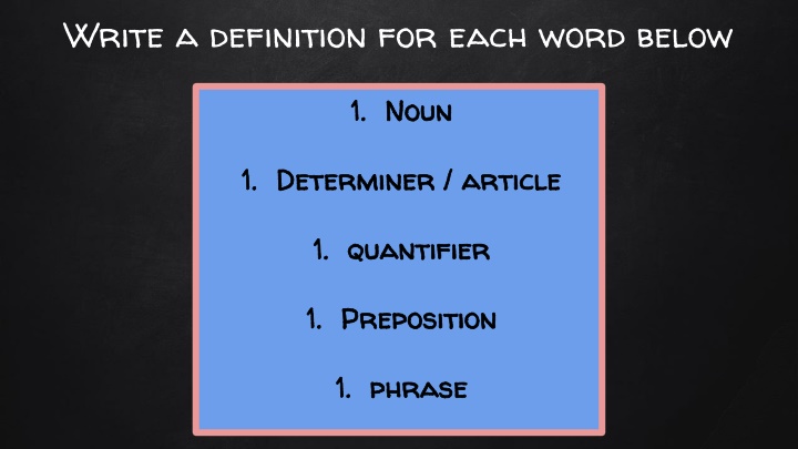 Noun Phrases: Definitions and Examples