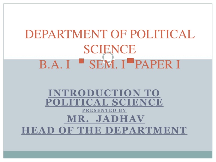 Introduction to Political Science: State, Democracy, and Sub-disciplines