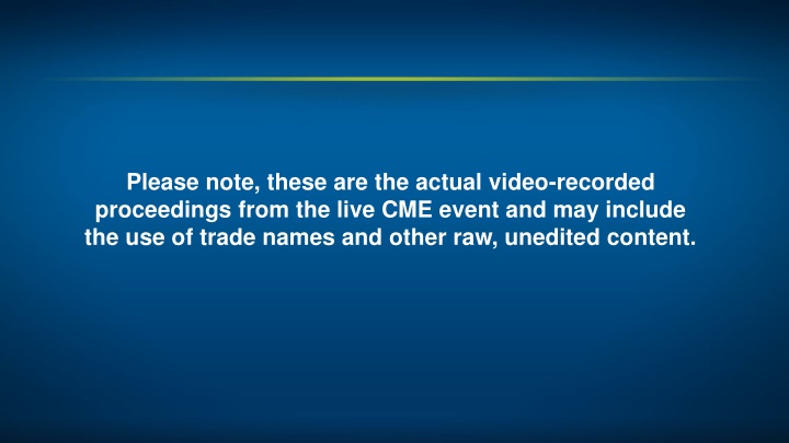 Clinical Investigator Perspectives on Lung Cancer Management: Live CME Event