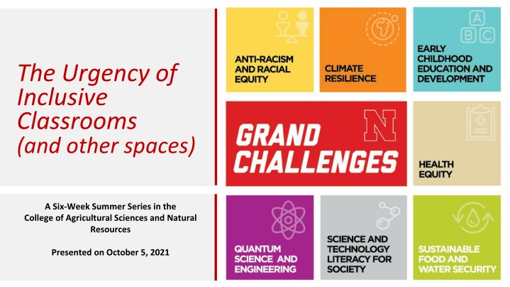 Promoting Inclusive Environments in Academia