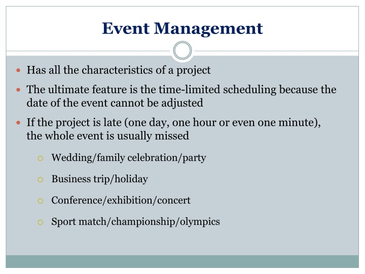 The Essence of Event Management: Planning, Execution, and Success